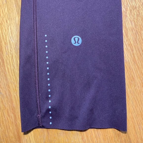 Lululemon Fast & Free *Reflective* Crop 19” - Dark Adobe/Pelt - Picture 12 of 14